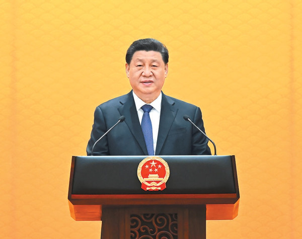 人民日报：习近平和彭丽媛设宴欢迎出席北京2022年冬奥会开幕式的国际贵宾