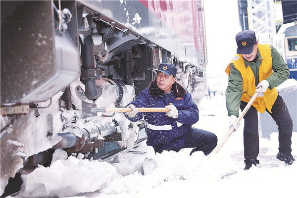 以雪为令保畅通